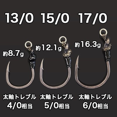 カルティバ(Cultiva)キャスティングシングルフック「ビッグゲーム