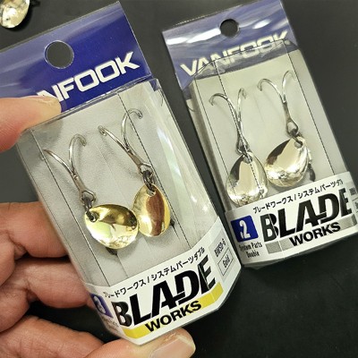 メタルマジックTG40g6個セット　ヴァンフックブレード、ダブルフック付き ヴァンフック ブレードワークス システムパーツダブルフック